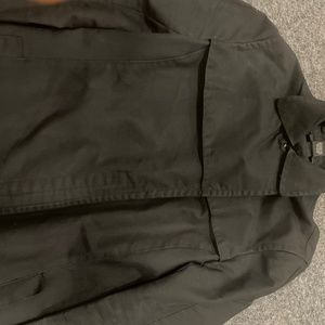 Rare BCBG Black Trench raincoat. Size 4